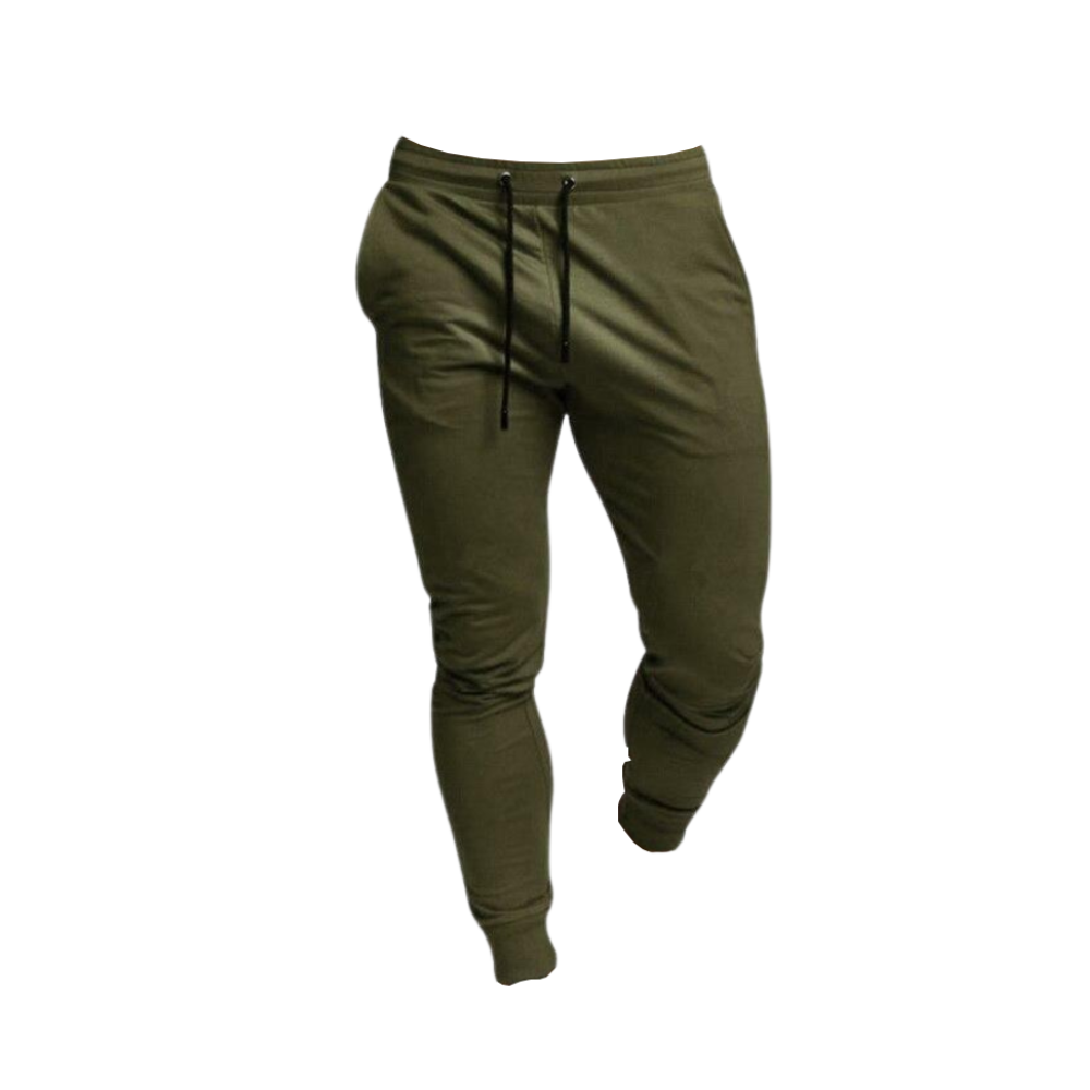 Men's Fitness Pants -Green - Ozerty