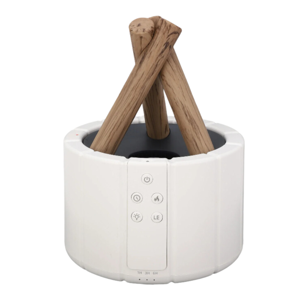 Mesmerizing Bonfire Aromatherapy Diffuser -White - Ozerty