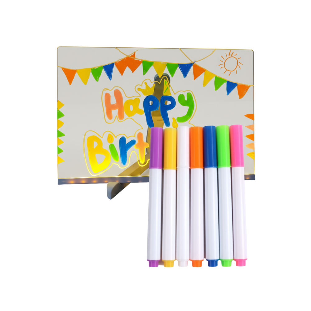 Mesmerizing LED Note Board -30 x 20 cm - Ozerty