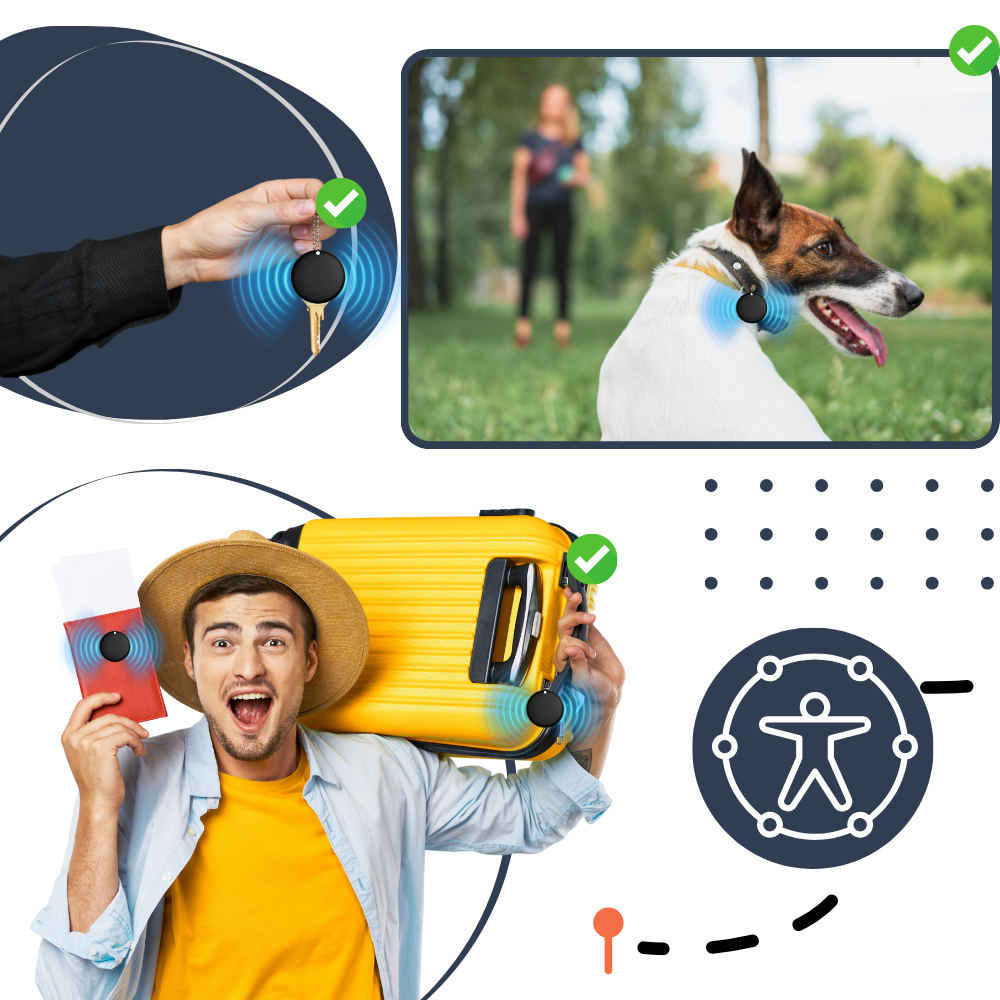 Mini Smart Key Tracker  - Ozerty