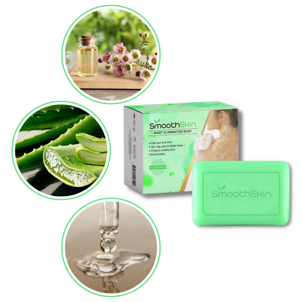 Moisturizing Exfoliator Wart Removal Soap - Ozerty