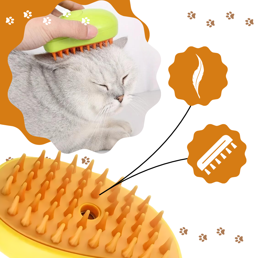 Multi-function Cat Slicker Brush - Ozerty