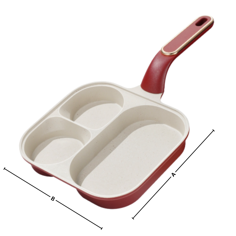 Multi-Section Cooking Pan - Ozerty