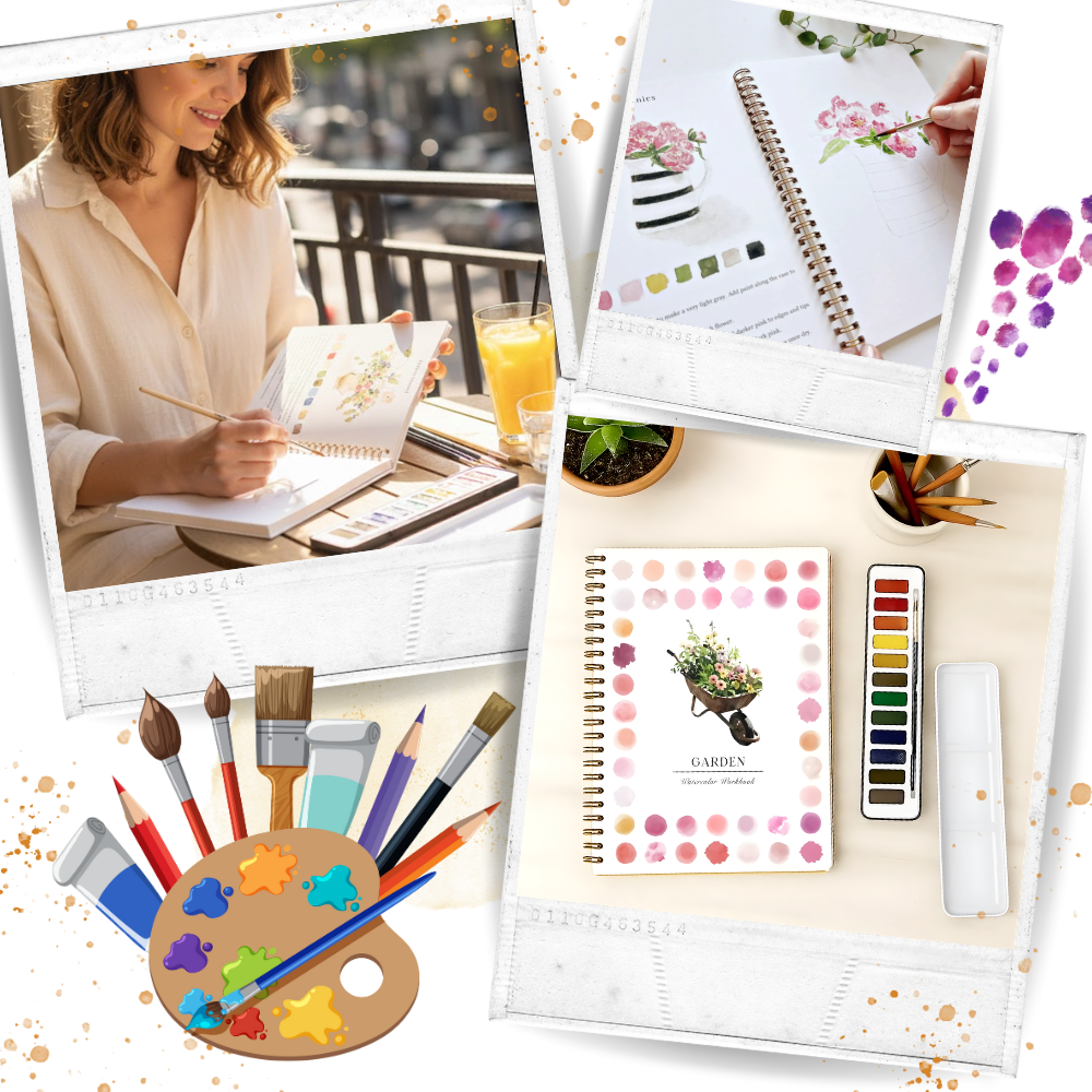 Multi-Theme Water Coloring Book - Ozerty