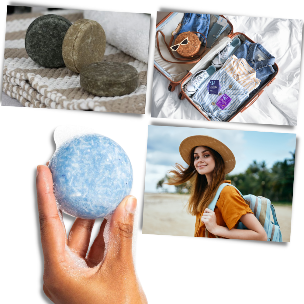 Natural Shampoo & Conditioner Bars - Ozerty