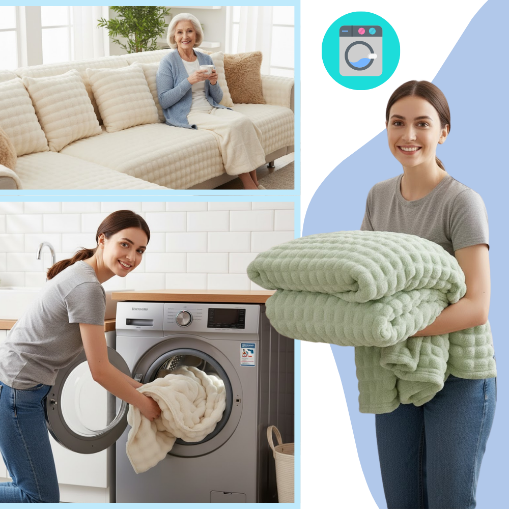 Non-Slip Comfy Sofa Plush Covers - Ozerty