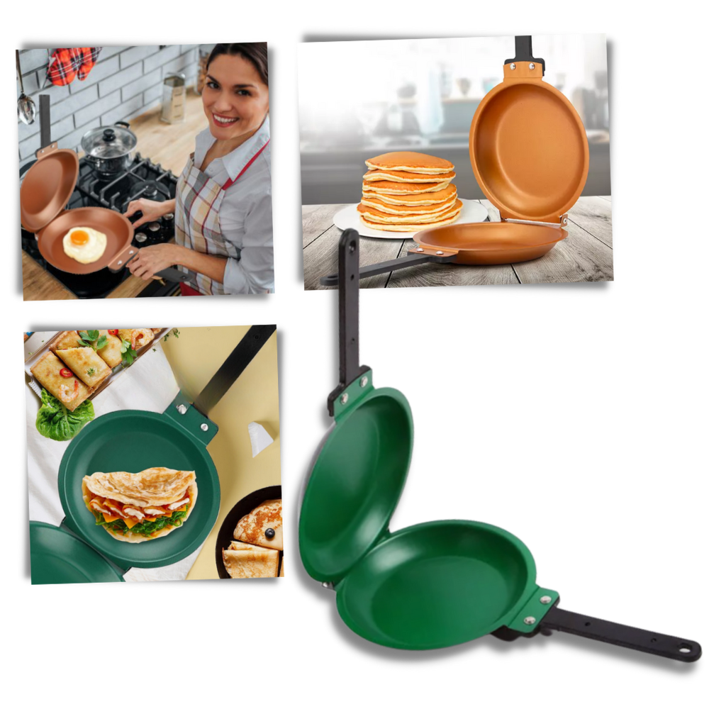 Non-stick Double Sided Pan - Ozerty