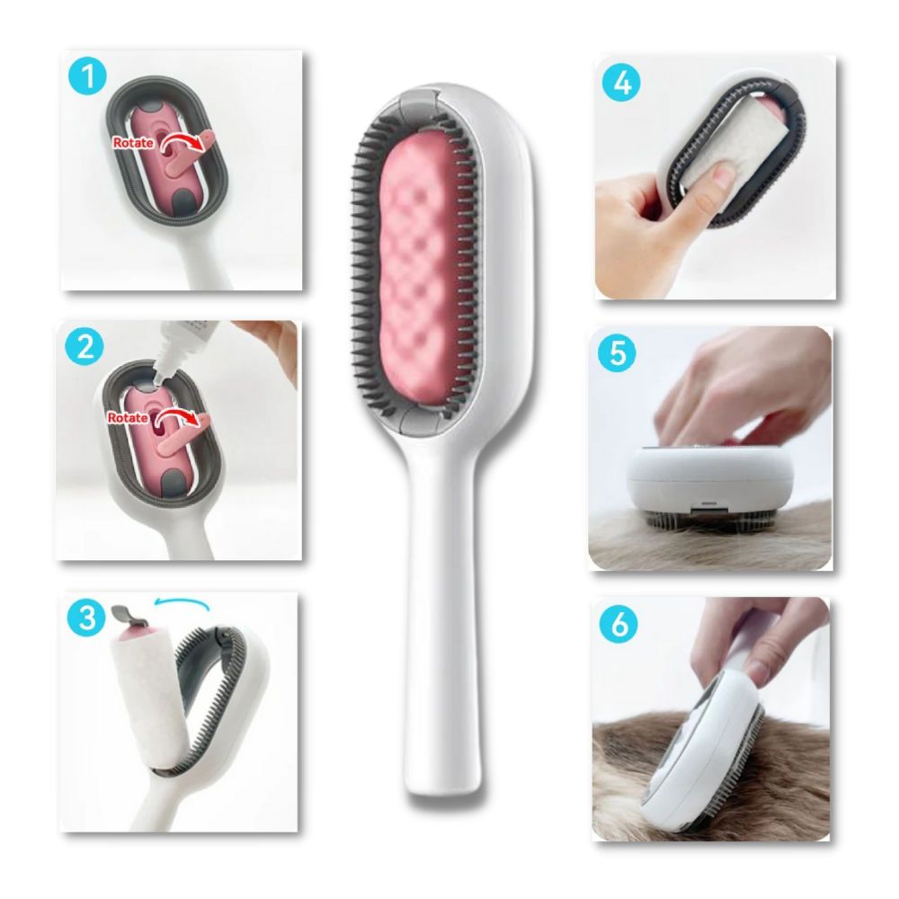 Pet Grooming Comb with Water tank - Ozerty