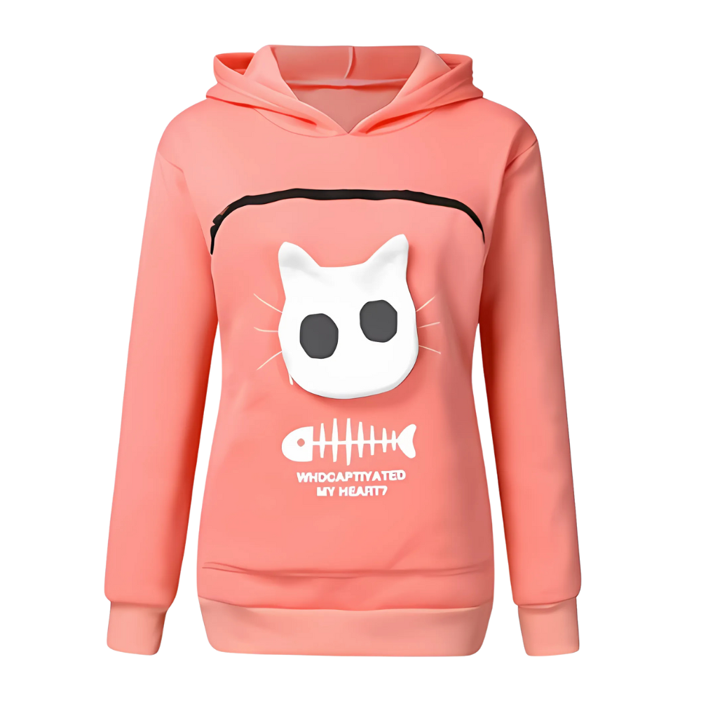 Pet Interaction Enhancer Hoodie -Pink - Ozerty