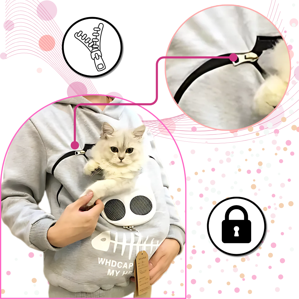 Pet Interaction Enhancer Hoodie - Ozerty