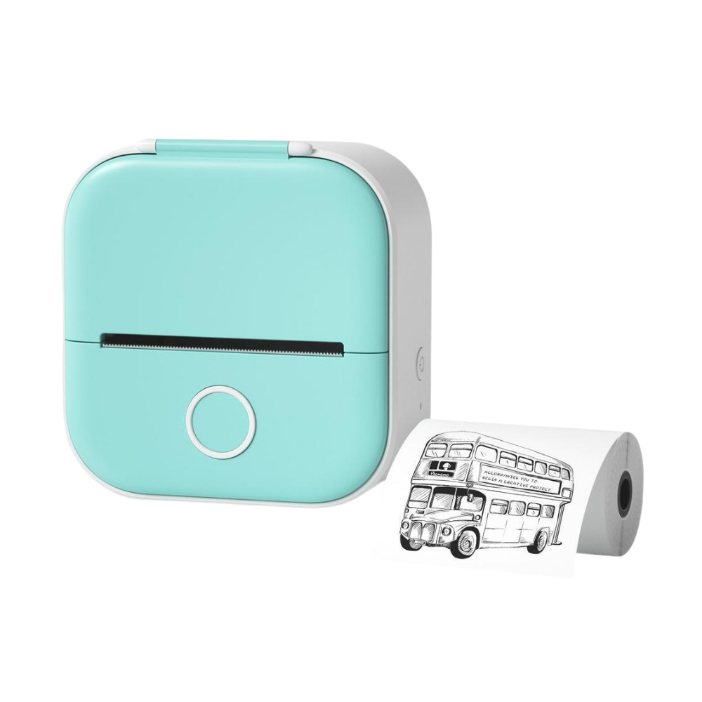 Phomemo Inkless Sticker Printer -Green - Ozerty