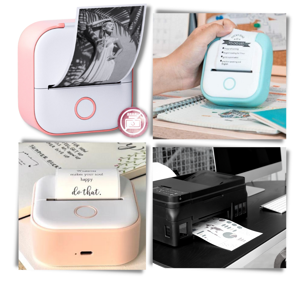 Phomemo Inkless Sticker Printer - Ozerty