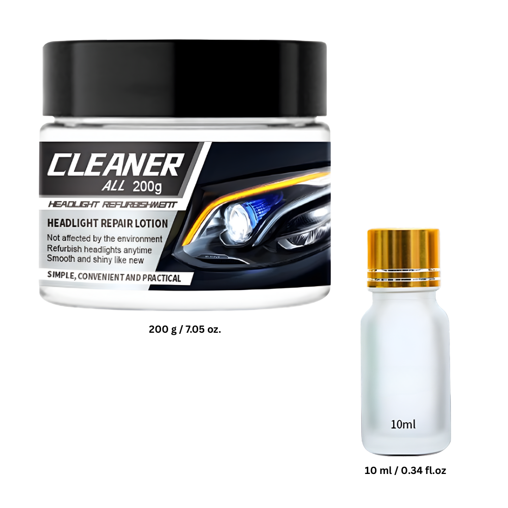 Protectant Headlight Cleaner Kit - Ozerty
