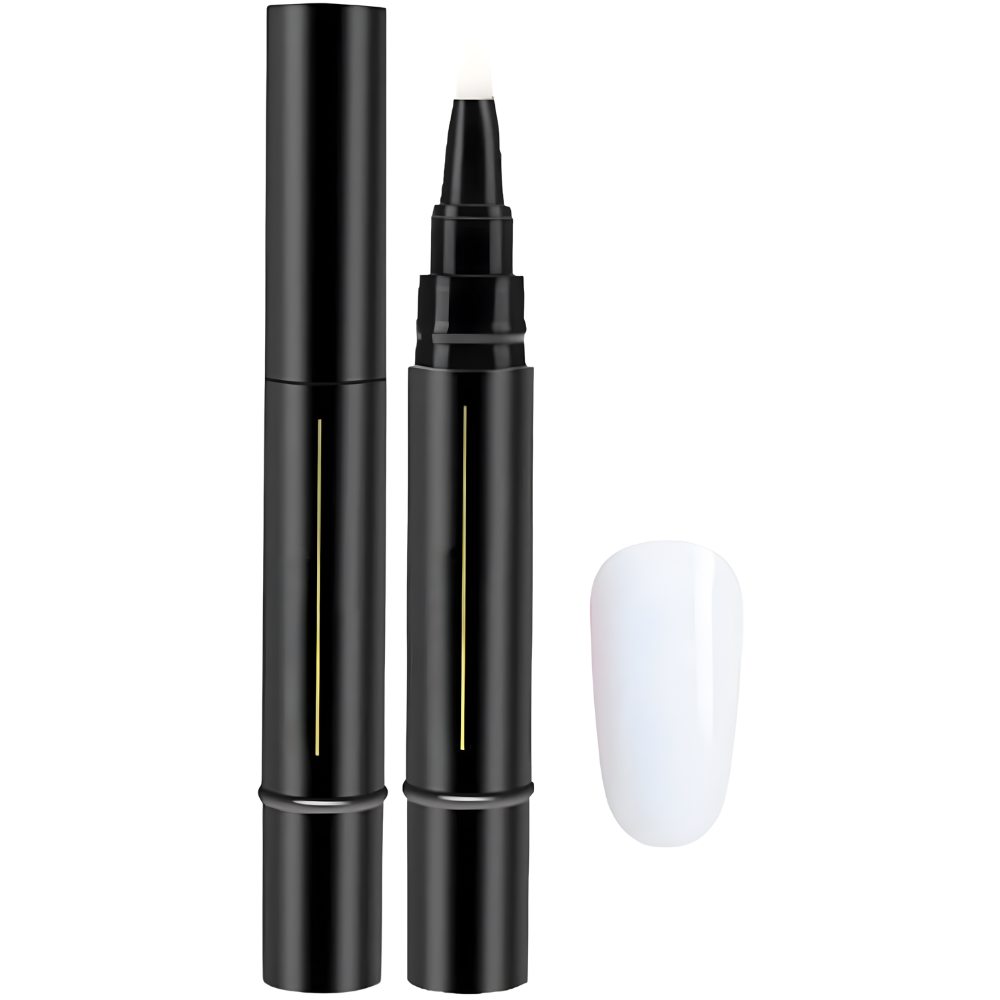 Quick Dry Nail Polish Pen -White - Ozerty