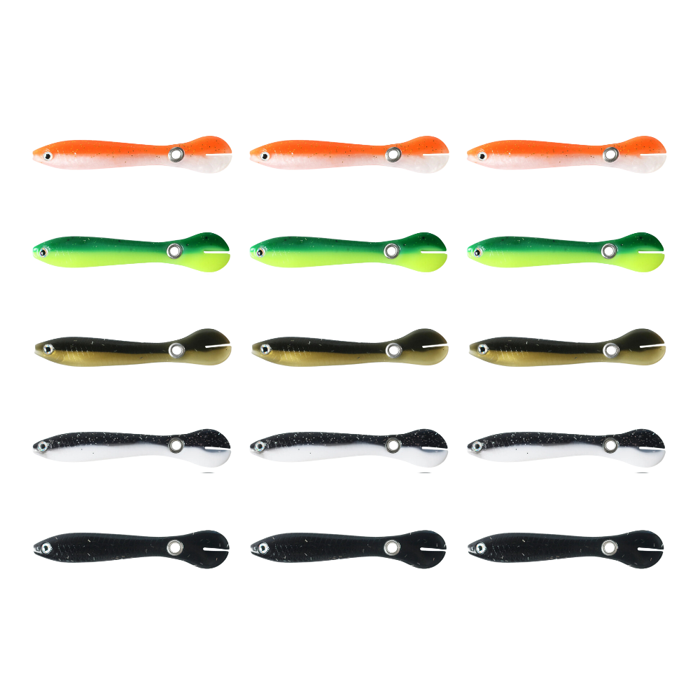 Realistic Fishing Baits -Set 15 pcs - Ozerty