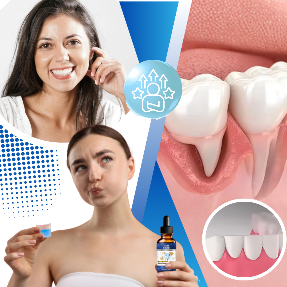 Refreshing White Dental Drops Mouthwash  - Ozerty