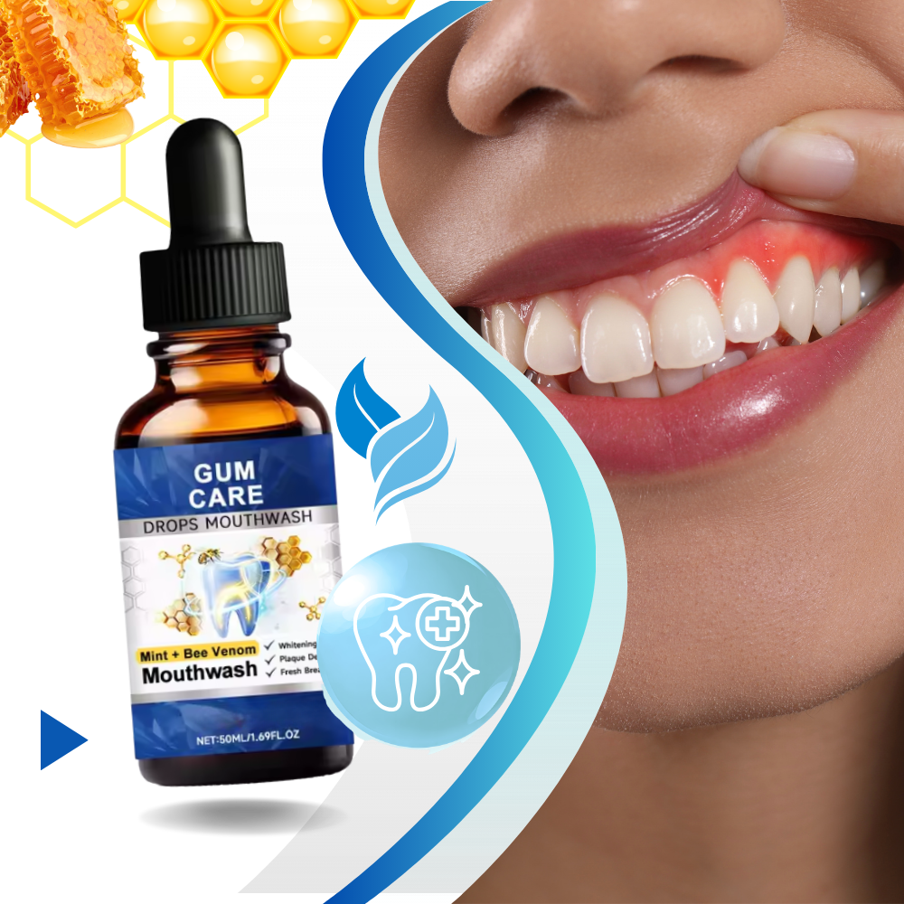 Refreshing White Dental Drops Mouthwash  - Ozerty