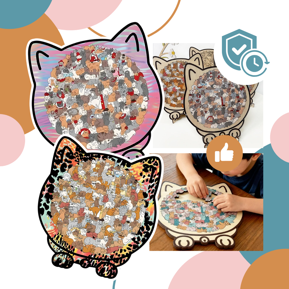 Relaxing Jigsaw Cat Puzzle  - Ozerty