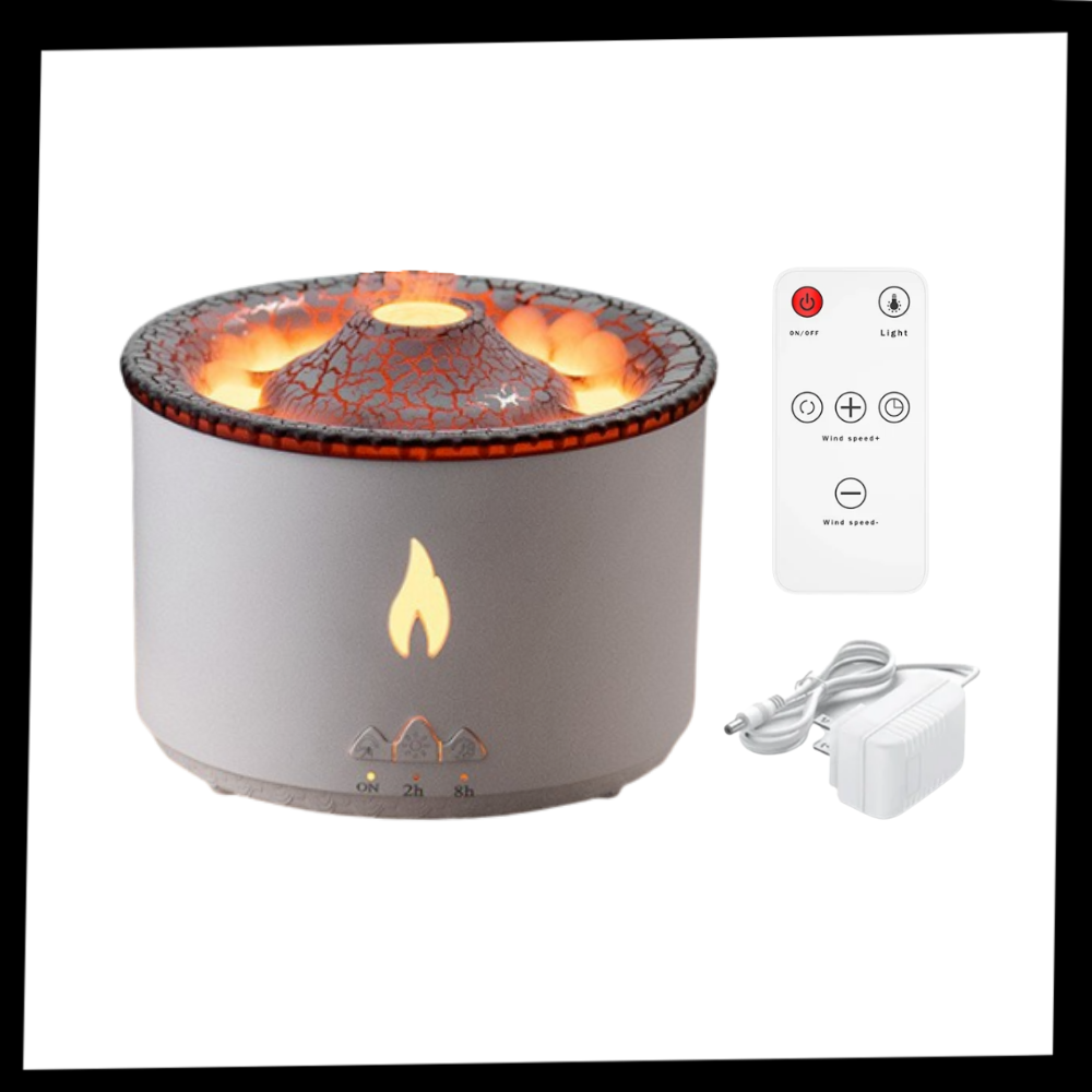 Relaxing volcano humidifier - Ozerty