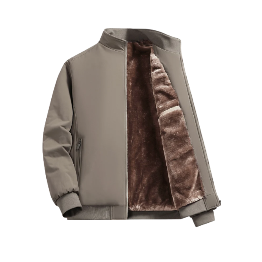 Reversible Plus Thermal Jacket -Khaki - Ozerty