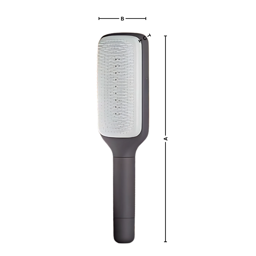 Scalp Massage Self-Cleaning Hair Brush - Ozerty