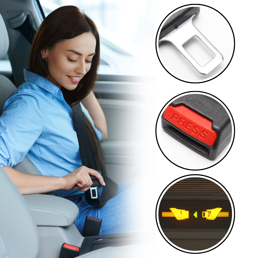 Secure Locking Seatbelt Extender  - Ozerty