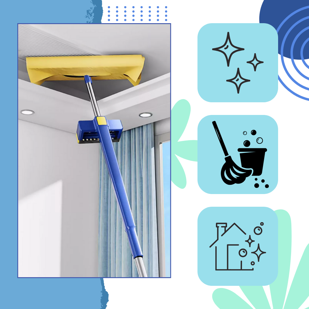 Self-wringing Flat Mop With Bucket - Ozerty