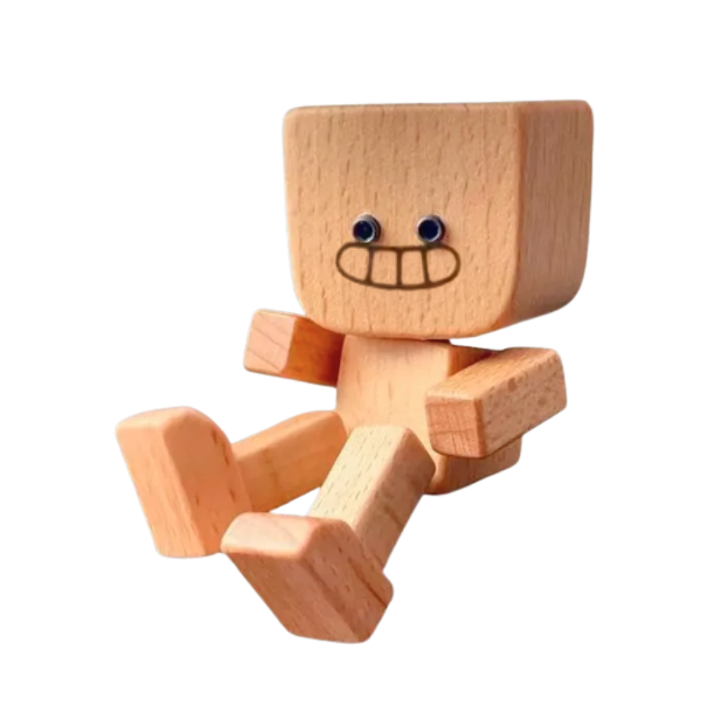 Shaking Quirky Bobblehead Figurine -Cheeky Grin - Ozerty