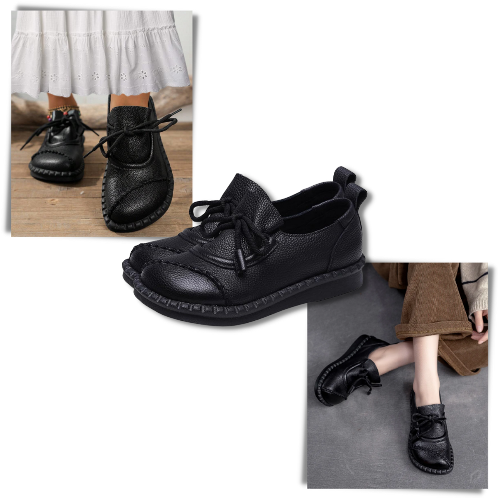 Shock Absorbent Platform Loafers - Ozerty