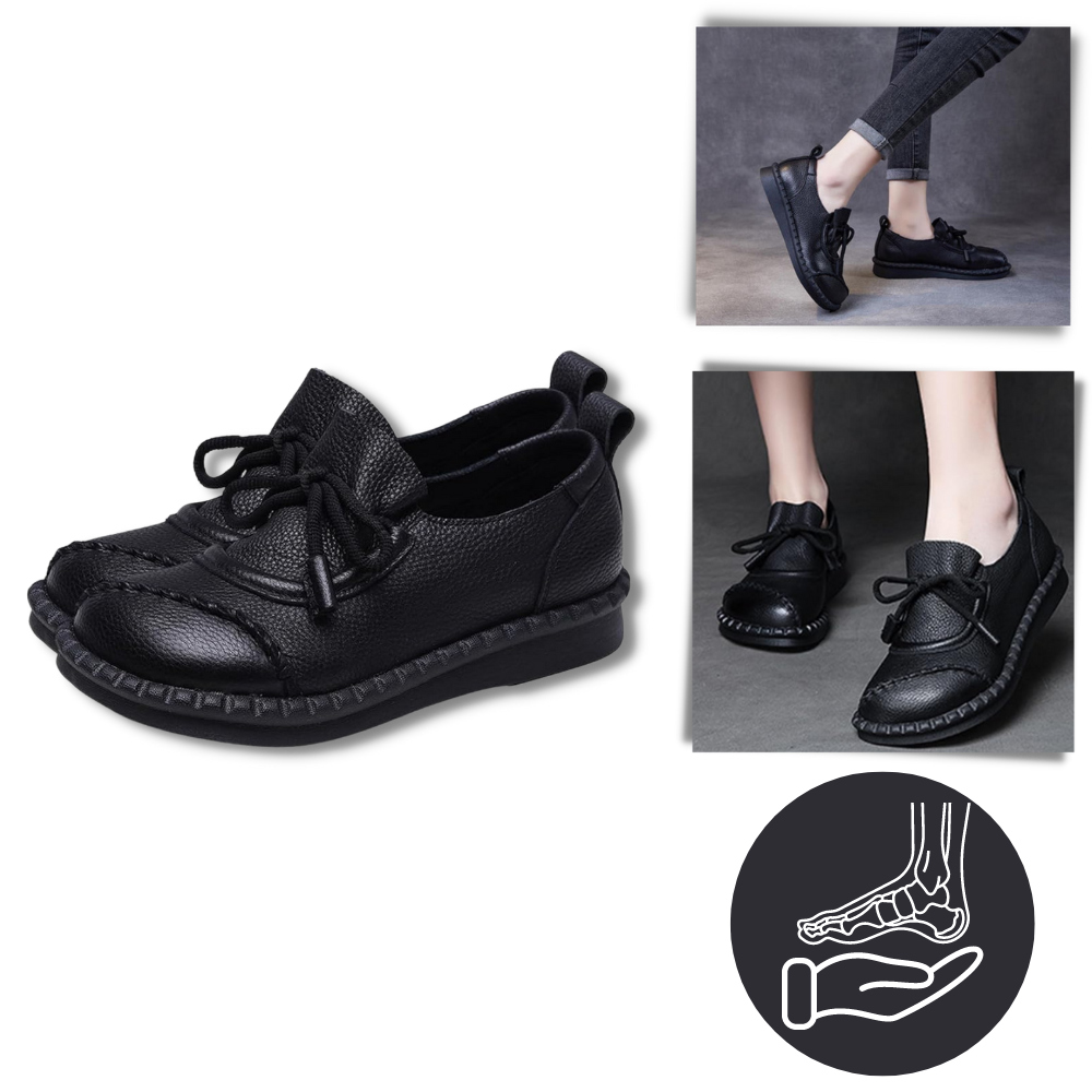 Shock Absorbent Platform Loafers - Ozerty