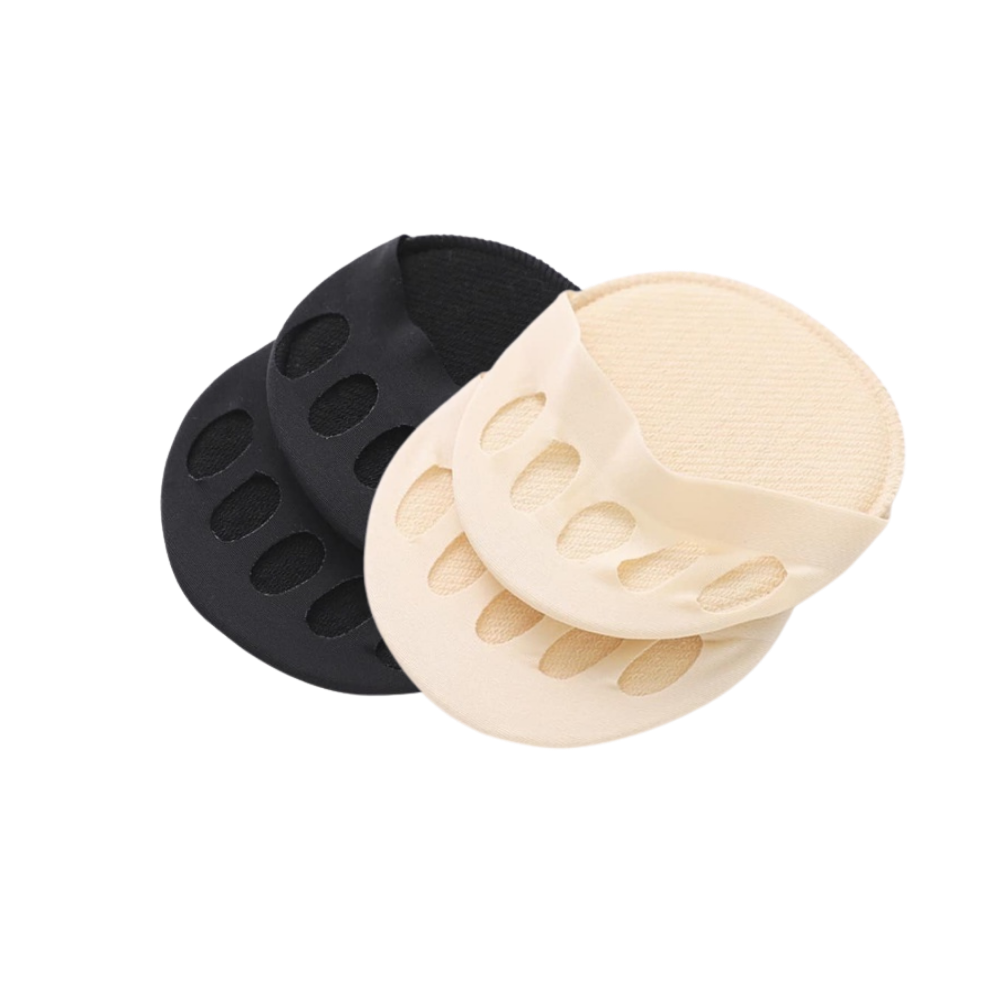 Shock Absorption Metatarsal Pads -1 Pair Beige/Black - Ozerty