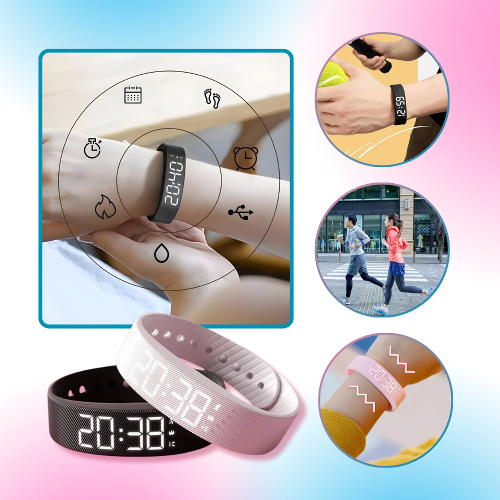 Silent Wake Up Alarm Wristband - Ozerty