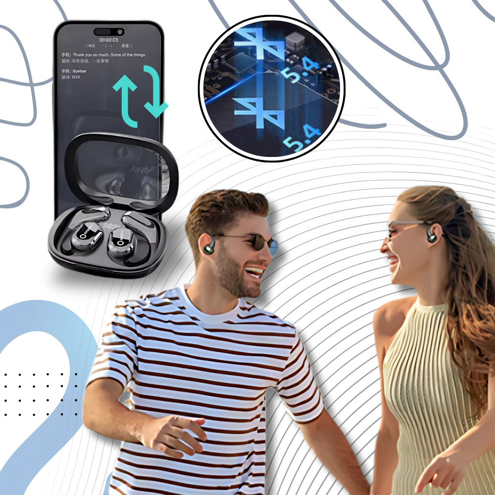 Smart AI Translation Earbuds - Ozerty