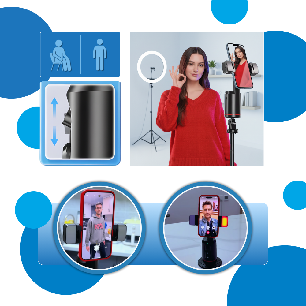 Smart Detect Phone Gimbal - Ozerty