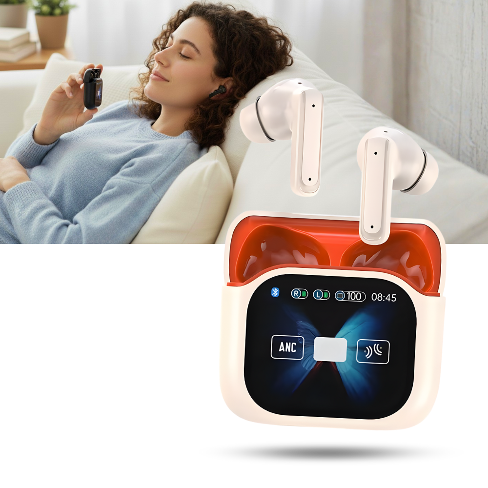 Smart Noise Cancelling Earbuds - Ozerty