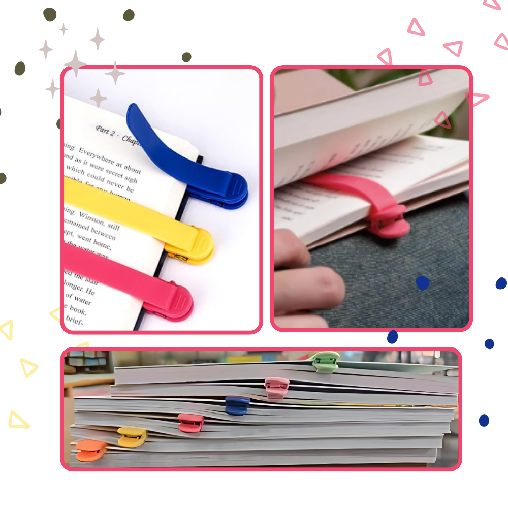 Smart Silicone Bookmarks  - Ozerty