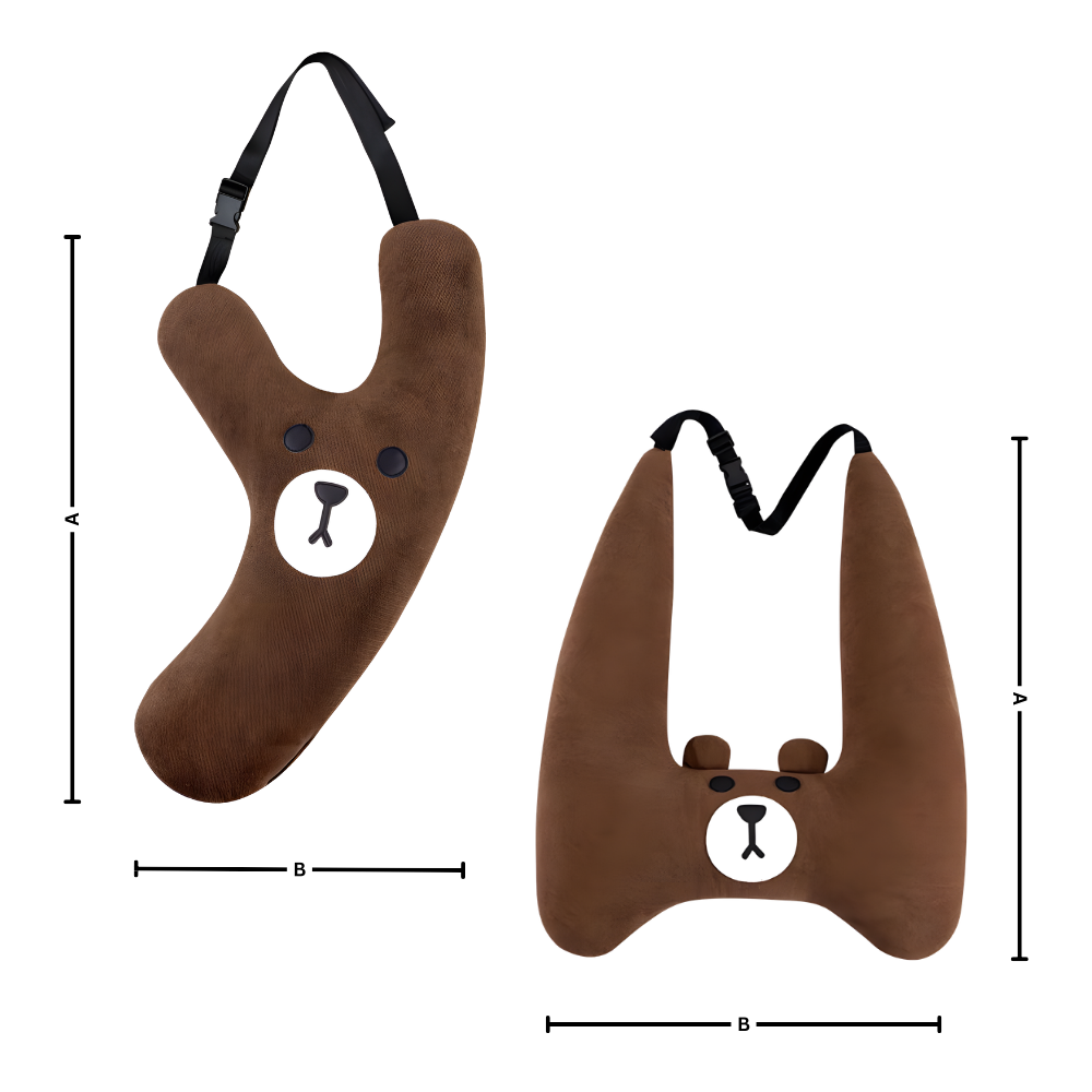 Soft Relief Kid's Seat Belt Pillow  - Ozerty