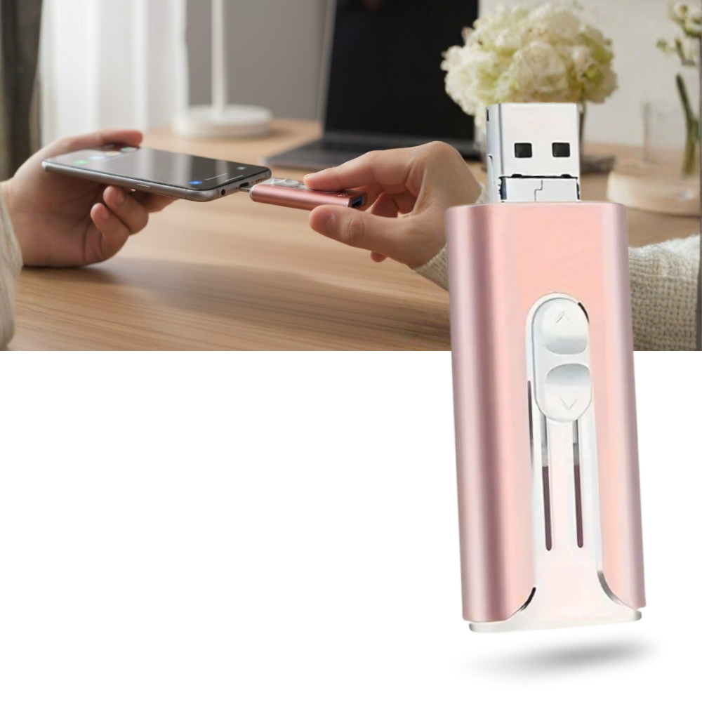 Speed Transfer 3-in-1 Flash Drive - Ozerty