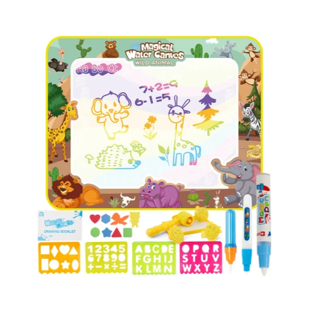 Stimulating Water Doodle Mat -Safari - Ozerty