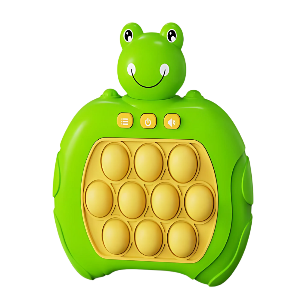 Stress Relief Pop Fidget Toy -Green Frog - Ozerty