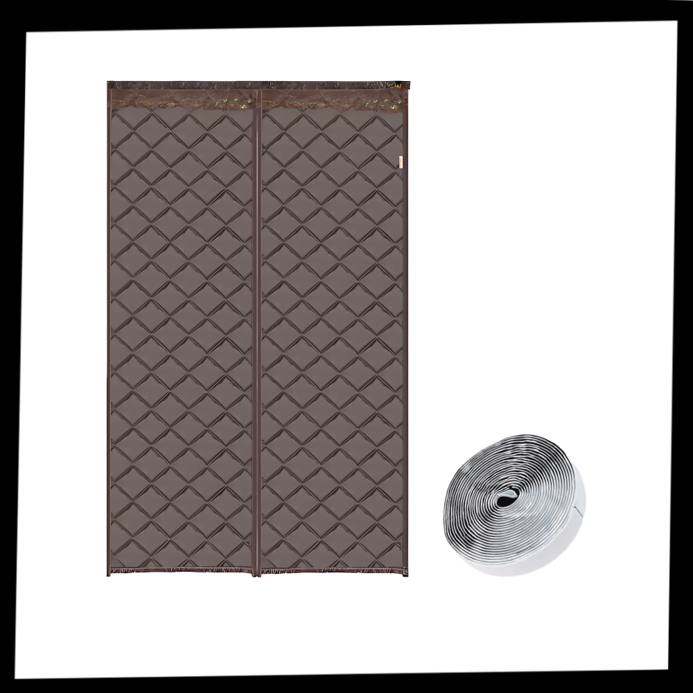 Stylish Thermal Efficient Door Curtain  - Ozerty