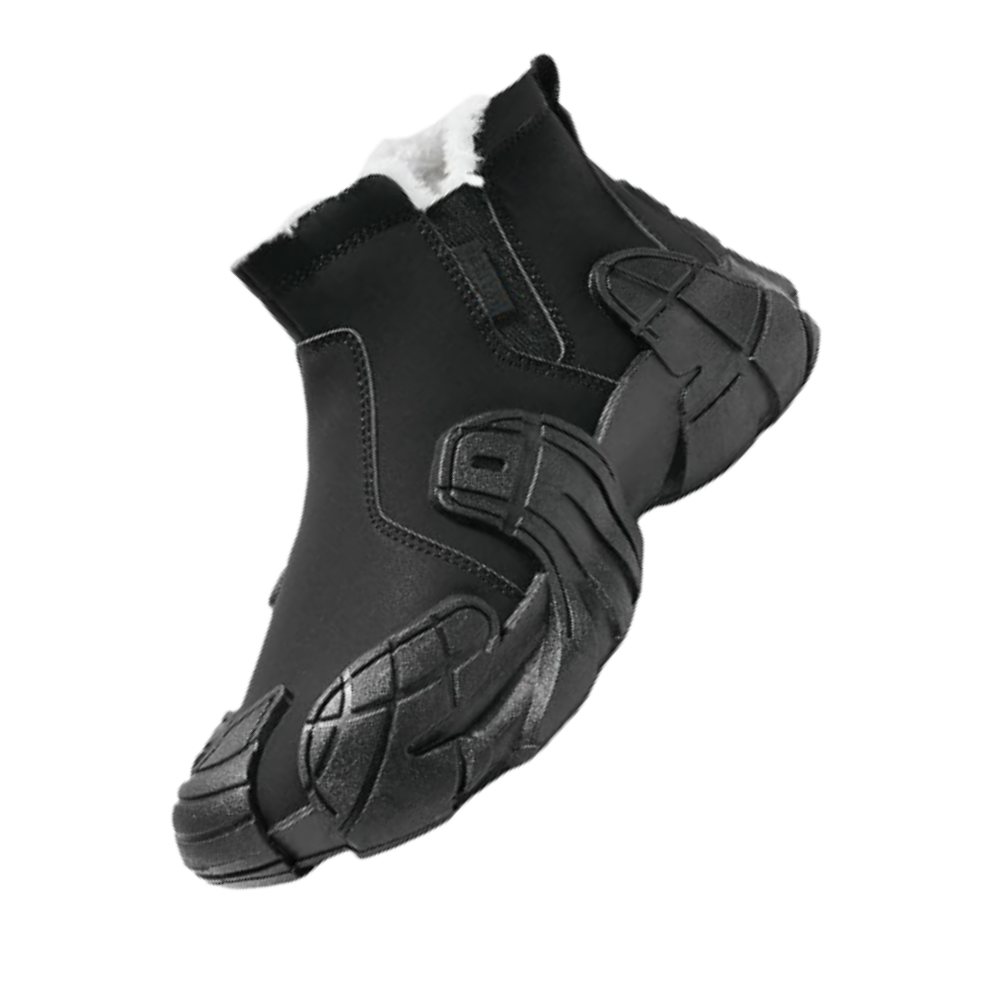 Stylish Waterproof Men's Boots -Black - Ozerty