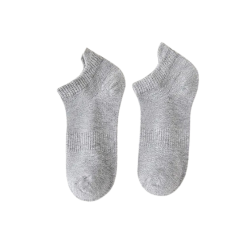 Supreme Comfort Men Ankle Socks -Light Gray - Ozerty