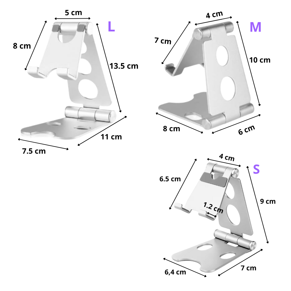 NO LONGER PRODUCING Swivel and Folding Phone Stand