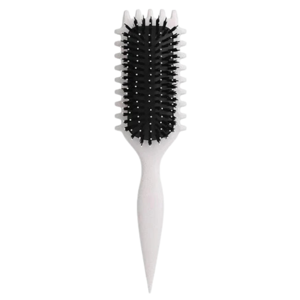 Tangle-Free Curl Defining Brush -Beige - Ozerty