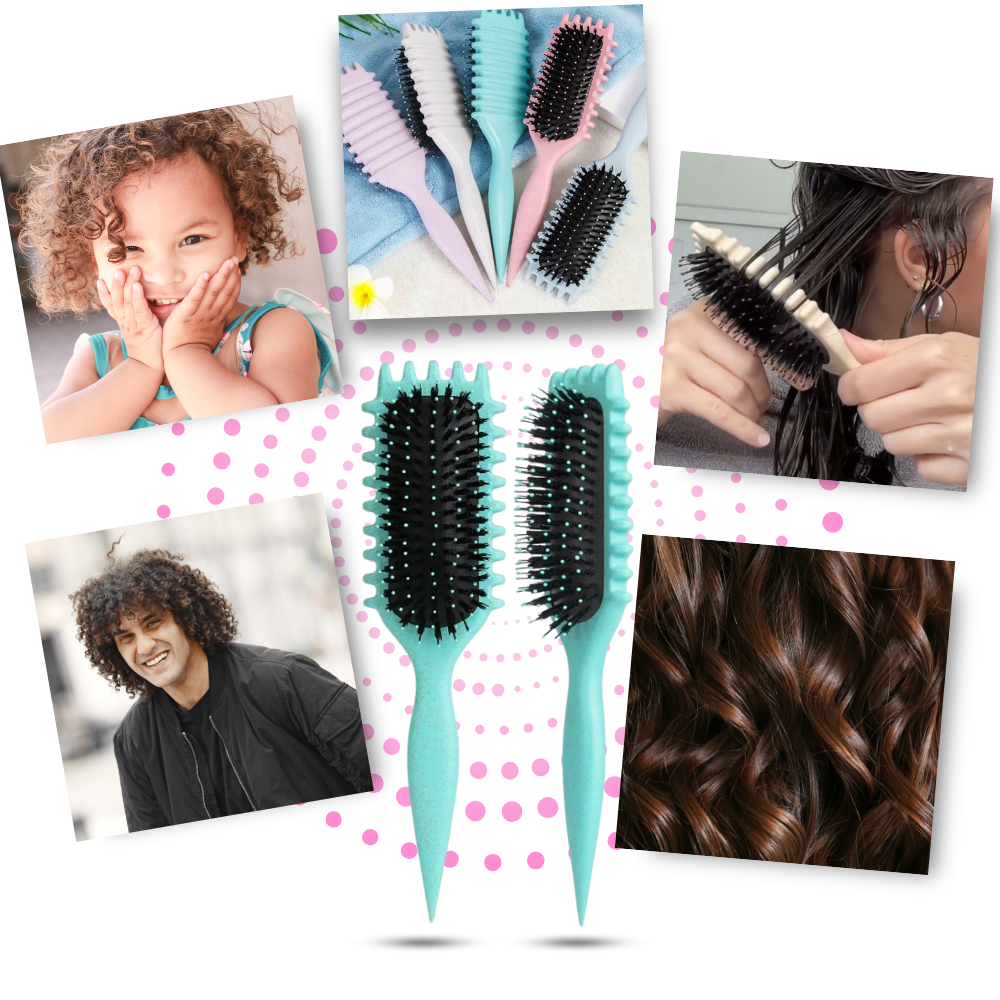 Tangle-Free Curl Defining Brush - Ozerty