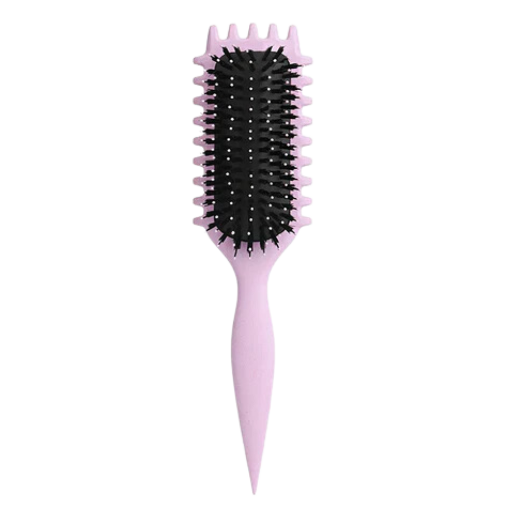 Tangle-Free Curl Defining Brush -Purple - Ozerty