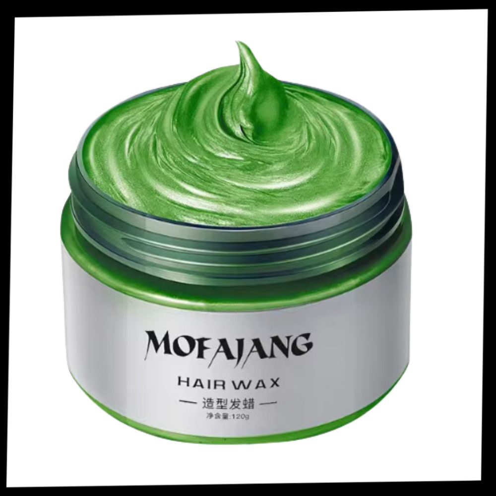 Temporary Vibrant Hair Wax Coloring - Ozerty