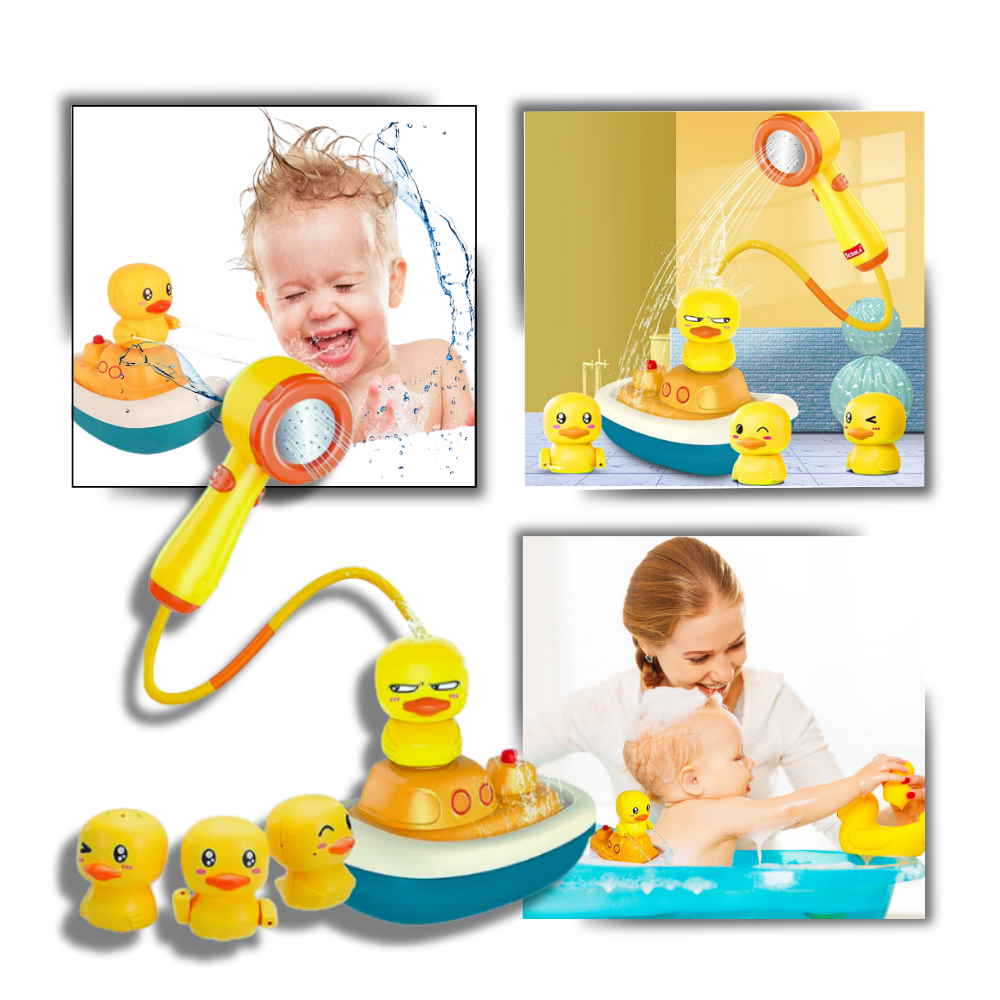 Triple Splash Duck Bath Toys  - Ozerty