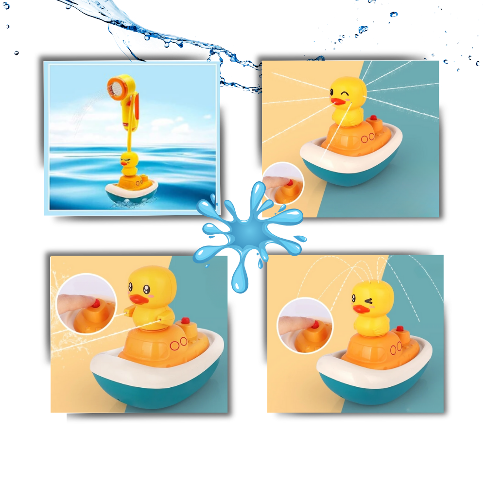 Triple Splash Duck Bath Toys  - Ozerty